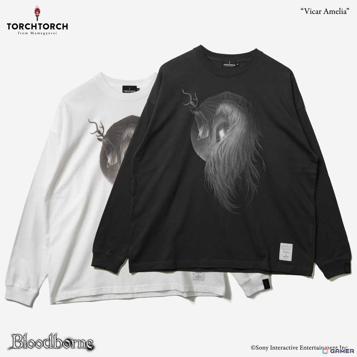 「ELDEN RING」の鉄拳アレキサンダー、「Bloodborne」の教区長エミーリアをデザインしたTシャツが一般販売開始！の画像