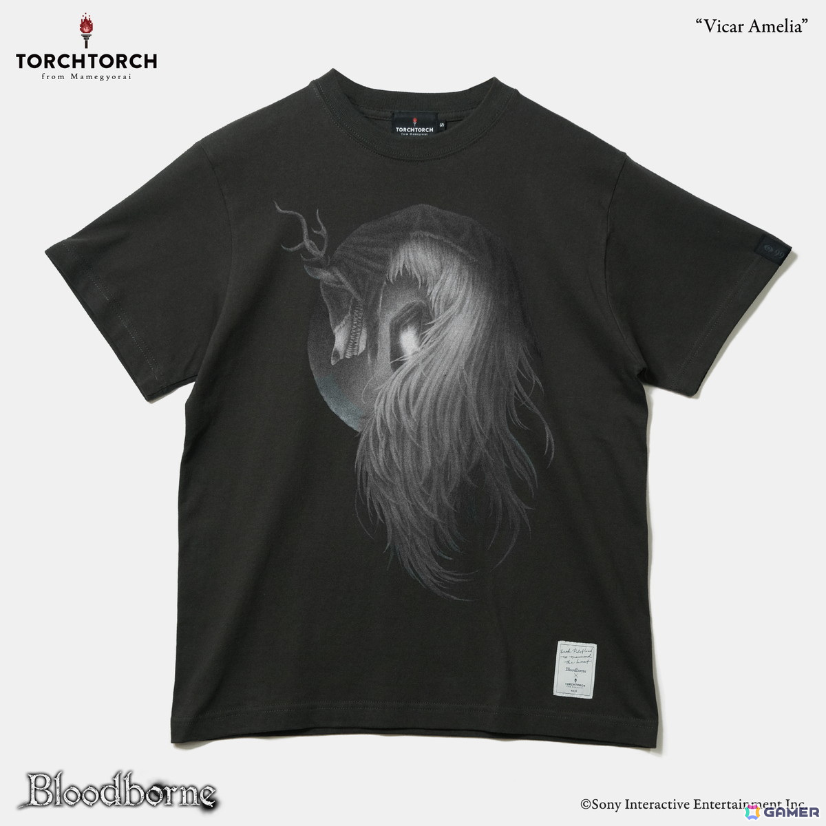 「ELDEN RING」の鉄拳アレキサンダー、「Bloodborne」の教区長エミーリアをデザインしたTシャツが一般販売開始！の画像3