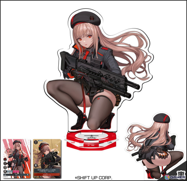 勝利の女神：NIKKE」のアクリルスタンドカードゲーム「NIKKE DUEL