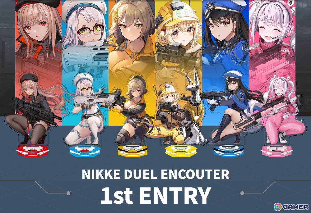 未開封　勝利の女神 NIKKE ニケ展 アクリルスタンド　全5種セット アクリルスタンド5種セット NIKKE展 ニケ エキシビション