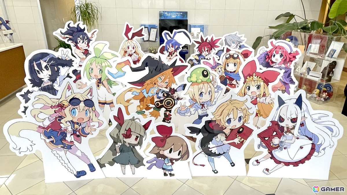 原田たけひと氏による日本一ソフトウェア30周年記念の描き下ろし