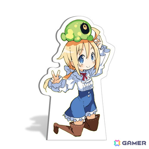 原田たけひと氏による日本一ソフトウェア30周年記念の描き下ろしイラストを使用したビッグキャラクタースタンドが販売開始！の画像