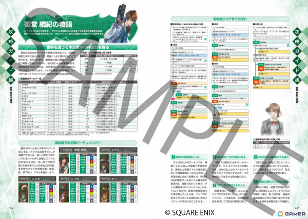 「サガ エメラルド ビヨンド 公式設定資料＋攻略ガイド 翠の導きの書」が5月31日に発売！主人公たちや仲間の設定画、バトル指南、豊富なデータページなどを収録の画像3