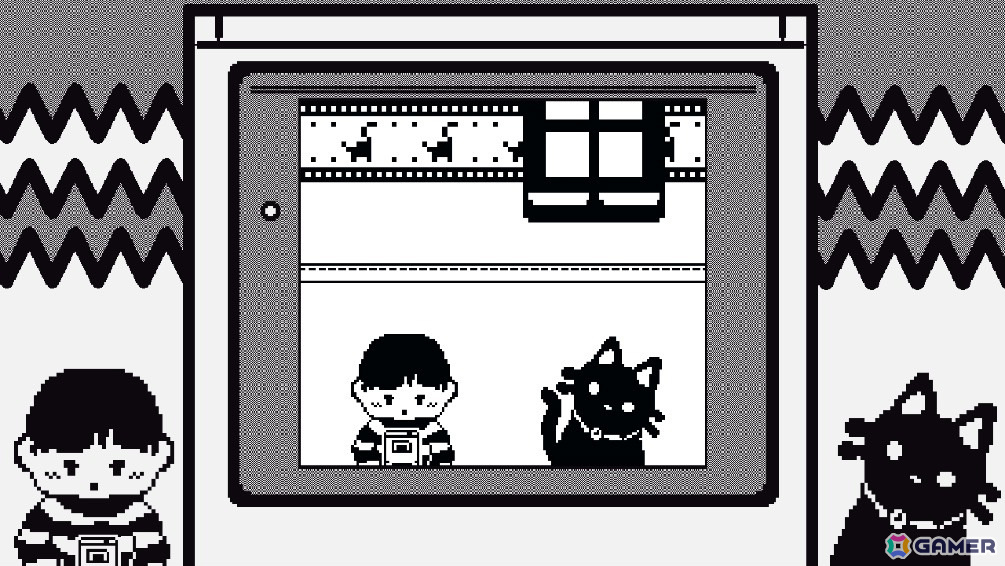 GB風短編アドベンチャー「A Cat ＆ His Boy」がSwitchで5月30日、Steamで5月31日にリリースの画像