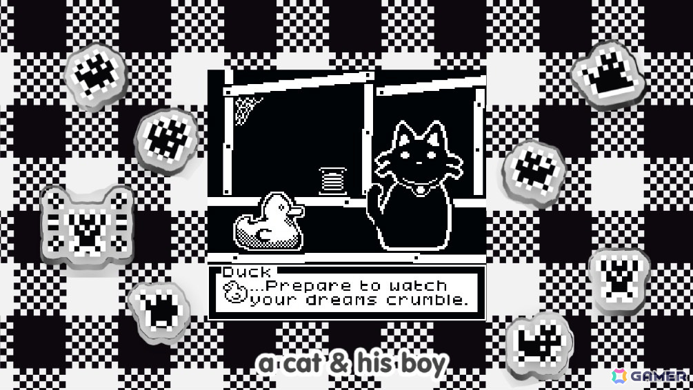 GB風短編アドベンチャー「A Cat ＆ His Boy」がSwitchで5月30日、Steamで5月31日にリリースの画像