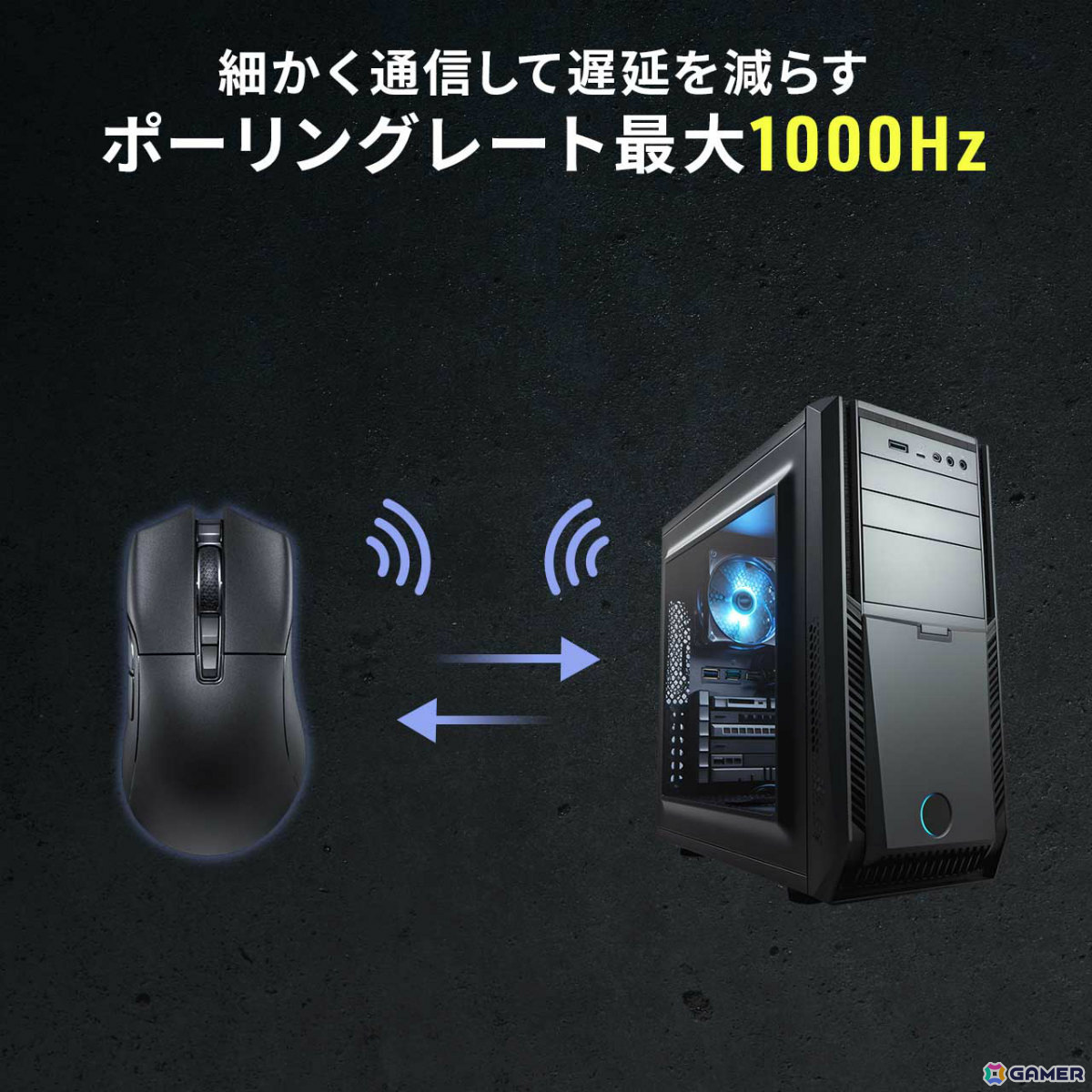 66gの軽量ゲーミングマウス「400-MAG200」がサンワサプライより発売！PixArtのPAW3395センサーを搭載し正確でスムーズな操作が可能の画像