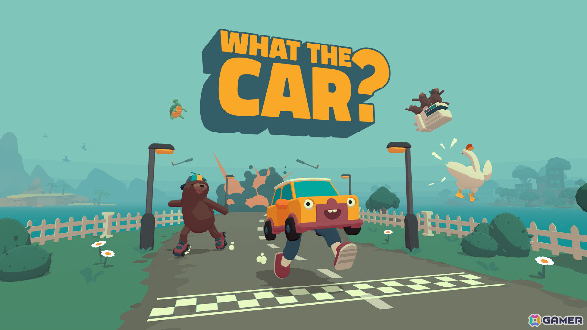 「WHAT THE CAR?」Steam版の最新デモが公開！車にいらない全てが詰まったコメディレーシングゲームの画像