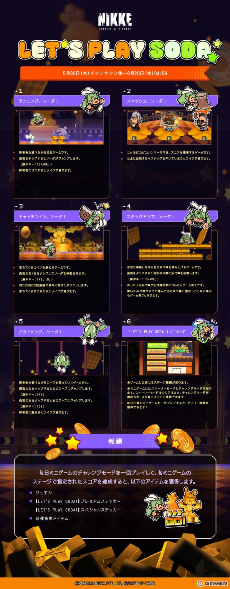 「勝利の女神：NIKKE」バニーガール姿のSSRニケ「ソーダ：トゥインクルバニー」（CV：小原好美）と「アリス：ワンダーランドバニー」（CV：羊宮妃那）が登場！の画像