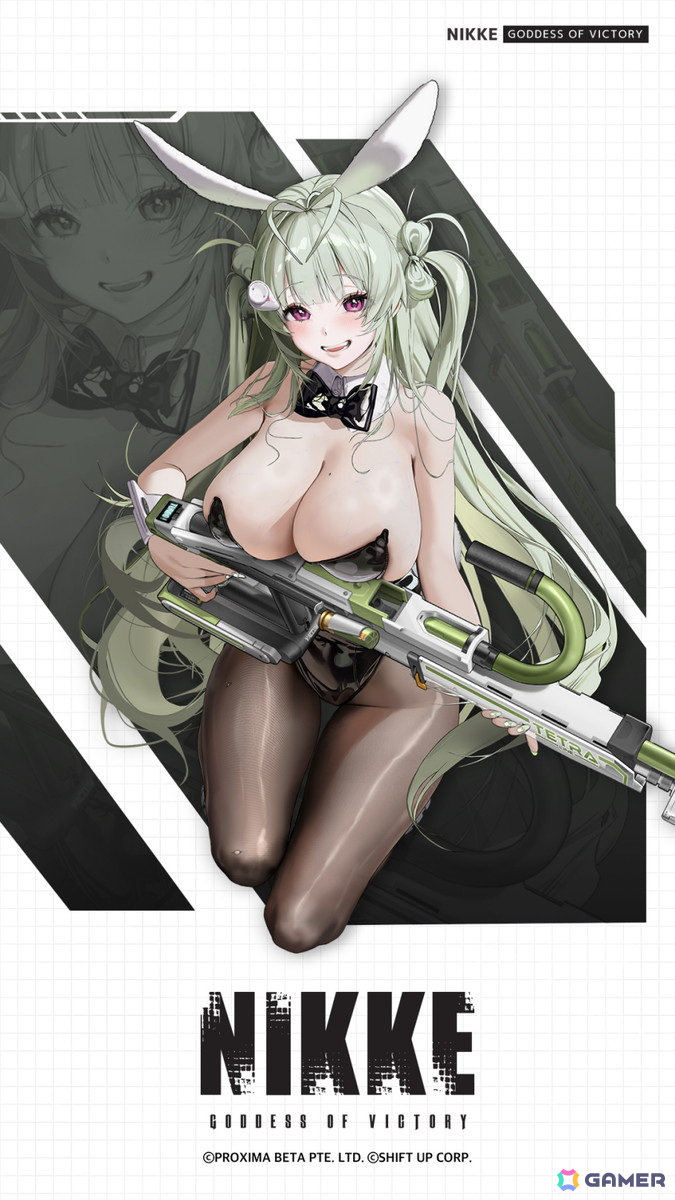 「勝利の女神：NIKKE」バニーガール姿のSSRニケ「ソーダ：トゥインクルバニー」（CV：小原好美）と「アリス：ワンダーランドバニー」（CV：羊宮妃那）が登場！の画像