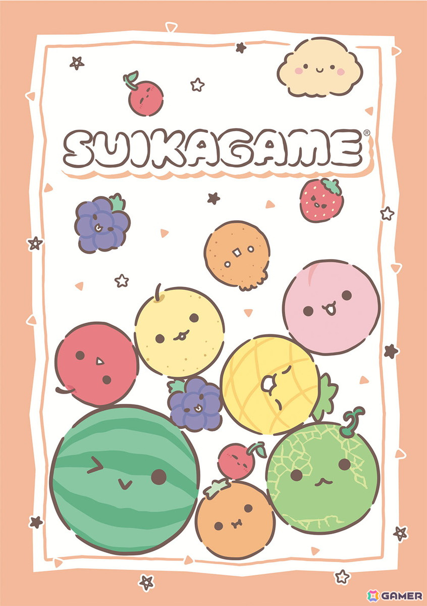 「スイカゲーム」をサンリオがデザインプロデュース！第1弾として「動くLINEスタンプ」が期間限定で配信開始の画像