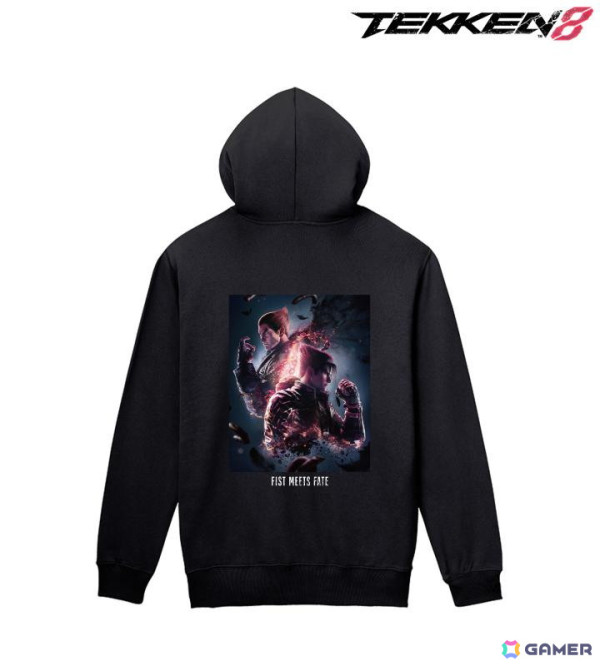 「鉄拳8」のキービジュアルを使ったパーカーやTシャツが発売！一八や仁、麗奈のアクリルスタンドもの画像1