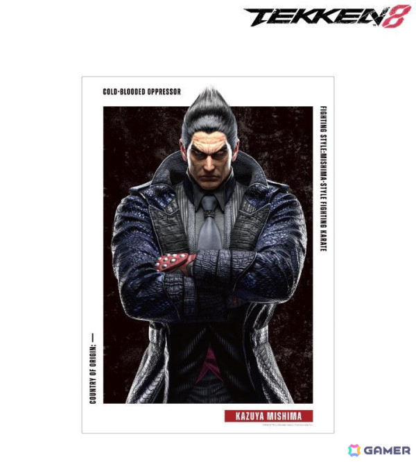 「鉄拳8」のキービジュアルを使ったパーカーやTシャツが発売！一八や仁、麗奈のアクリルスタンドもの画像