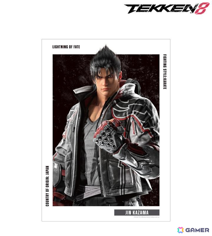 「鉄拳8」のキービジュアルを使ったパーカーやTシャツが発売！一八や仁、麗奈のアクリルスタンドもの画像7