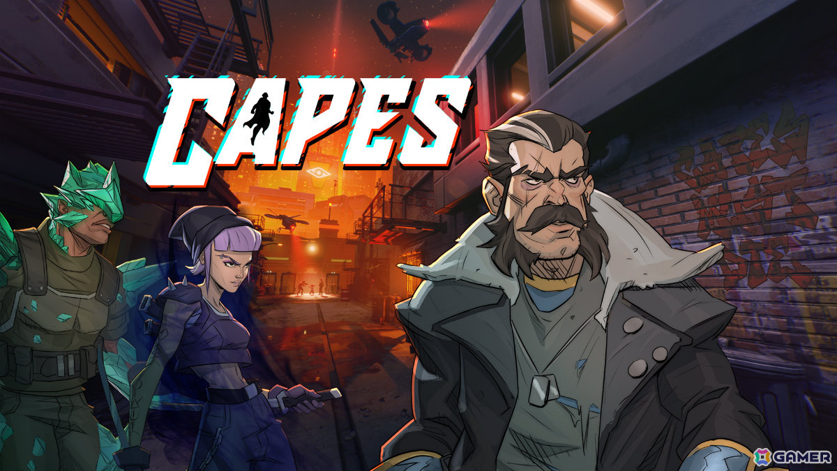 「Capes」がリリース！スーパーヒーローのチームを結成して戦うターン制ストラテジーの画像