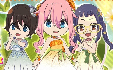 「つなキャン△」で1stアニバーサリー大感謝祭が開催！なでしこ、千明、恵那の衣装「ガーデンパーティードレス」のピックアップガチャも