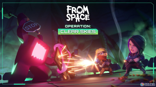 シングル＆オンラインプレイ対応のアクションSTG「フロムスペース」がPS5/PS4に登場！6月6日より配信スタートの画像2