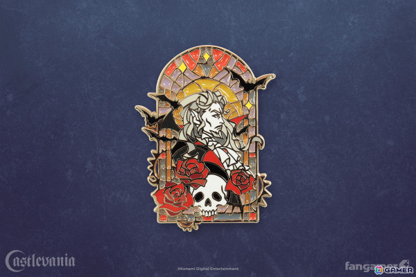 「悪魔城ドラキュラ」シリーズのグッズがFangamer Japanに初登場！ロングスリーブTシャツやピンバッジなど3点がラインナップの画像13