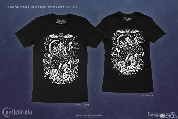 「悪魔城ドラキュラ」シリーズのグッズがFangamer Japanに初登場！ロングスリーブTシャツやピンバッジなど3点がラインナップの画像7