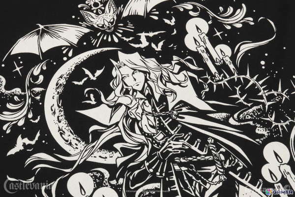 「悪魔城ドラキュラ」シリーズのグッズがFangamer Japanに初登場！ロングスリーブTシャツやピンバッジなど3点がラインナップの画像9