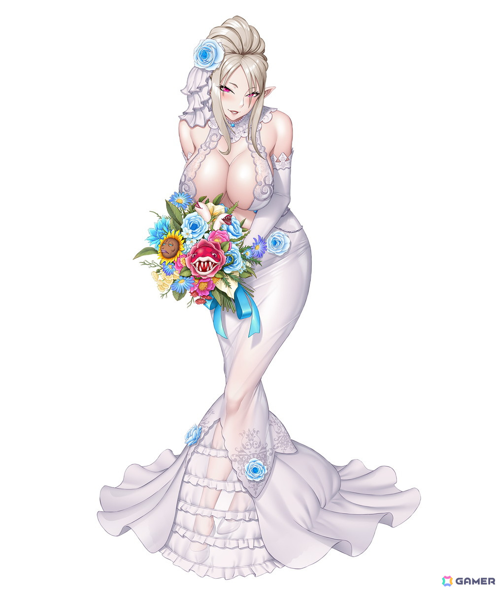 「対魔忍RPG」にウェディングドレス姿のイングリッドが登場！「【現世邂逅】天宮紫水」が獲得できるレイドイベント「イングリッド姫の結婚」も開催の画像