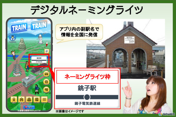 鉄道系位置情報ゲーム「TRAIN ＆ TRAIN」のフィールドテスト参加者募集が開始！貴重な鉄道グッズが当たるキャンペーンも同時開催の画像3