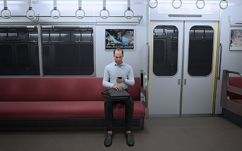 「8番出口」を手掛けたKOTAKE CREATEの最新作「8番のりば」がSteamで配信開始！“例のおじさん”も登場する電車から脱出を目指せ