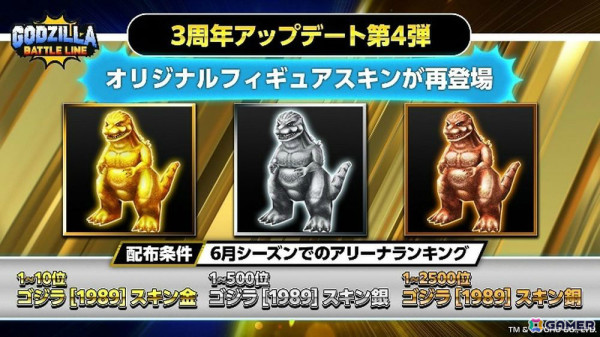 「ゴジラ バトルライン」と映画「ゴジラxコング 新たなる帝国」のコラボが実施！★4ゴジラ（2024）エヴォルヴver.などがバトルピースとして登場の画像19