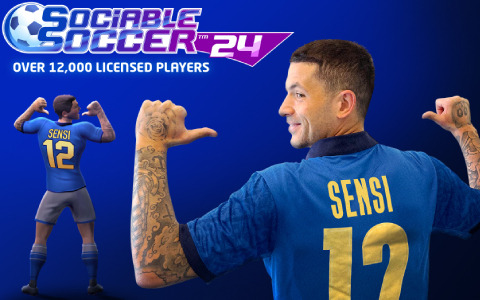 「Sociable Soccer 24」Switch版が6月7日にリリース！12,000人以上のFIFPRO公式ライセンス選手が登場するアーケードアクション