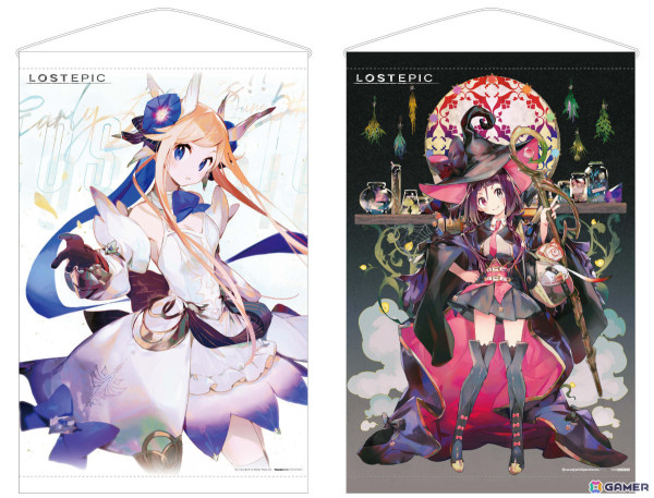 「LOST EPIC」パッケージ版の店舗購入特典が公開！描きおろしB2タペストリーやキャラファイングラフなどがラインナップの画像15