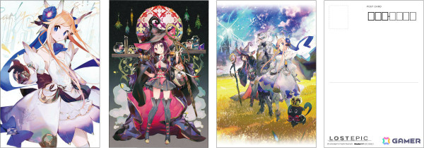 「LOST EPIC」パッケージ版の店舗購入特典が公開！描きおろしB2タペストリーやキャラファイングラフなどがラインナップの画像16