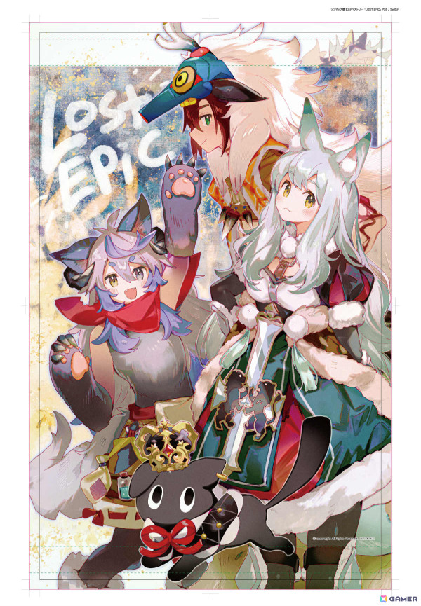 「LOST EPIC」パッケージ版の店舗購入特典が公開！描きおろしB2タペストリーやキャラファイングラフなどがラインナップの画像17