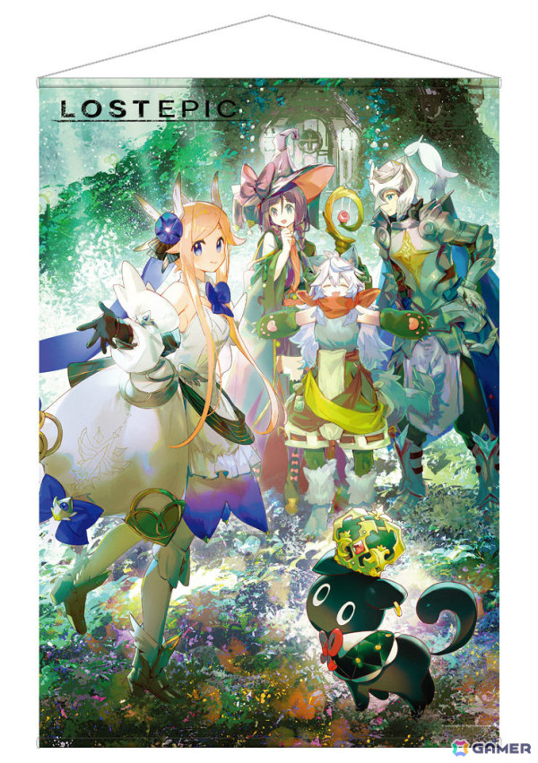 「LOST EPIC」パッケージ版の店舗購入特典が公開！描きおろしB2タペストリーやキャラファイングラフなどがラインナップの画像5