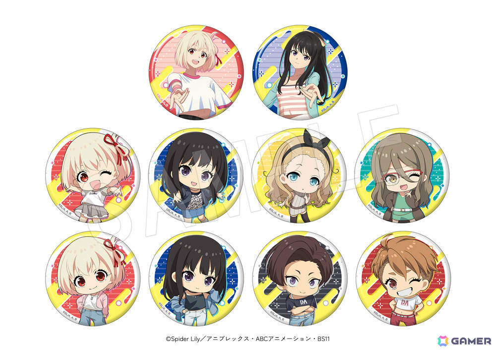 「リコリス・リコイル POP UP SHOP in OIOI」が6月14日より渋谷、なんば、博多で順次実施！の画像