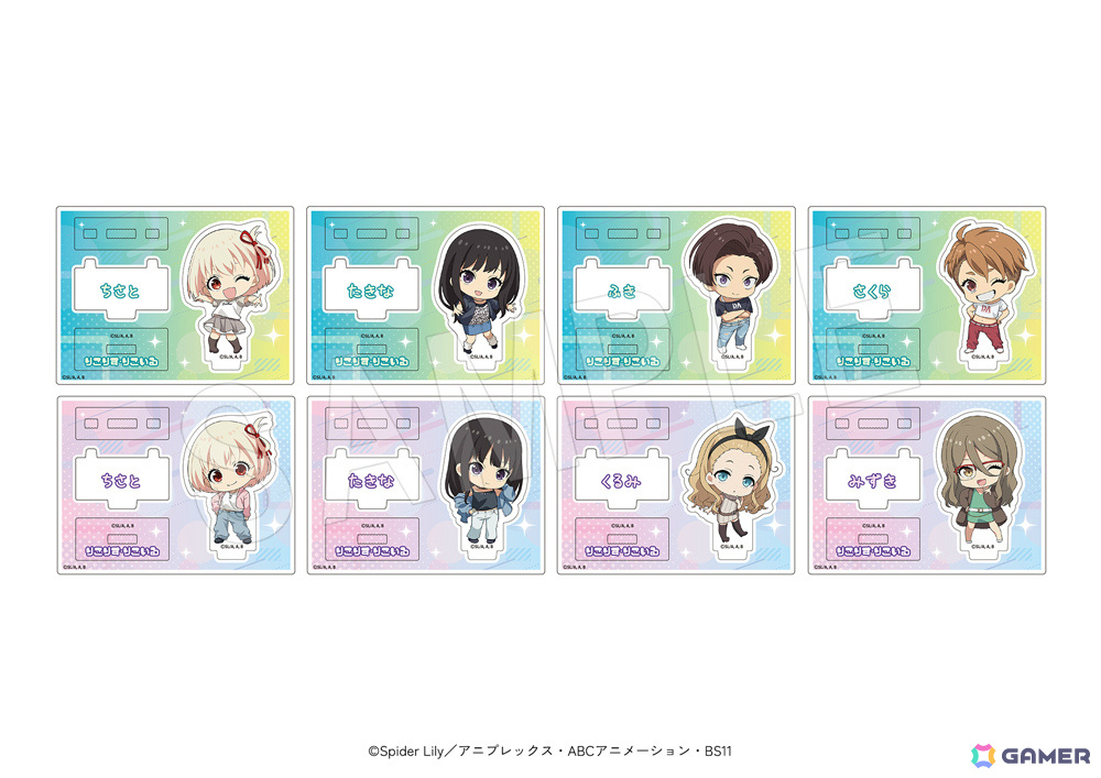「リコリス・リコイル POP UP SHOP in OIOI」が6月14日より渋谷、なんば、博多で順次実施！の画像