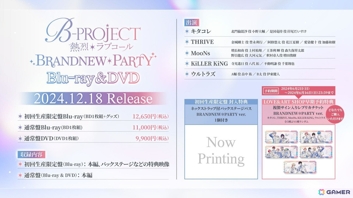 TVアニメ「B-PROJECT ~熱烈*ラブコール~」BRANDNEW*PARTYの速報レポート&イベント速報写真が到着!の画像