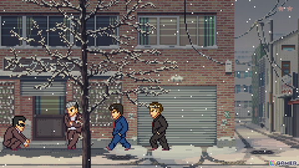 日本のヤクザ社会が舞台の横スクロールアクションRPG「Fading