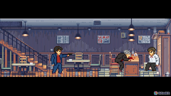 日本のヤクザ社会が舞台の横スクロールアクションRPG「Fading