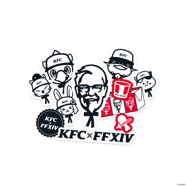 「FFXIV」とKFCのコラボ第2弾が6月10日よりスタート！世界にひとつだけの“光の戦士“カーネルフィギュアが当たるキャンペーンも実施の画像3