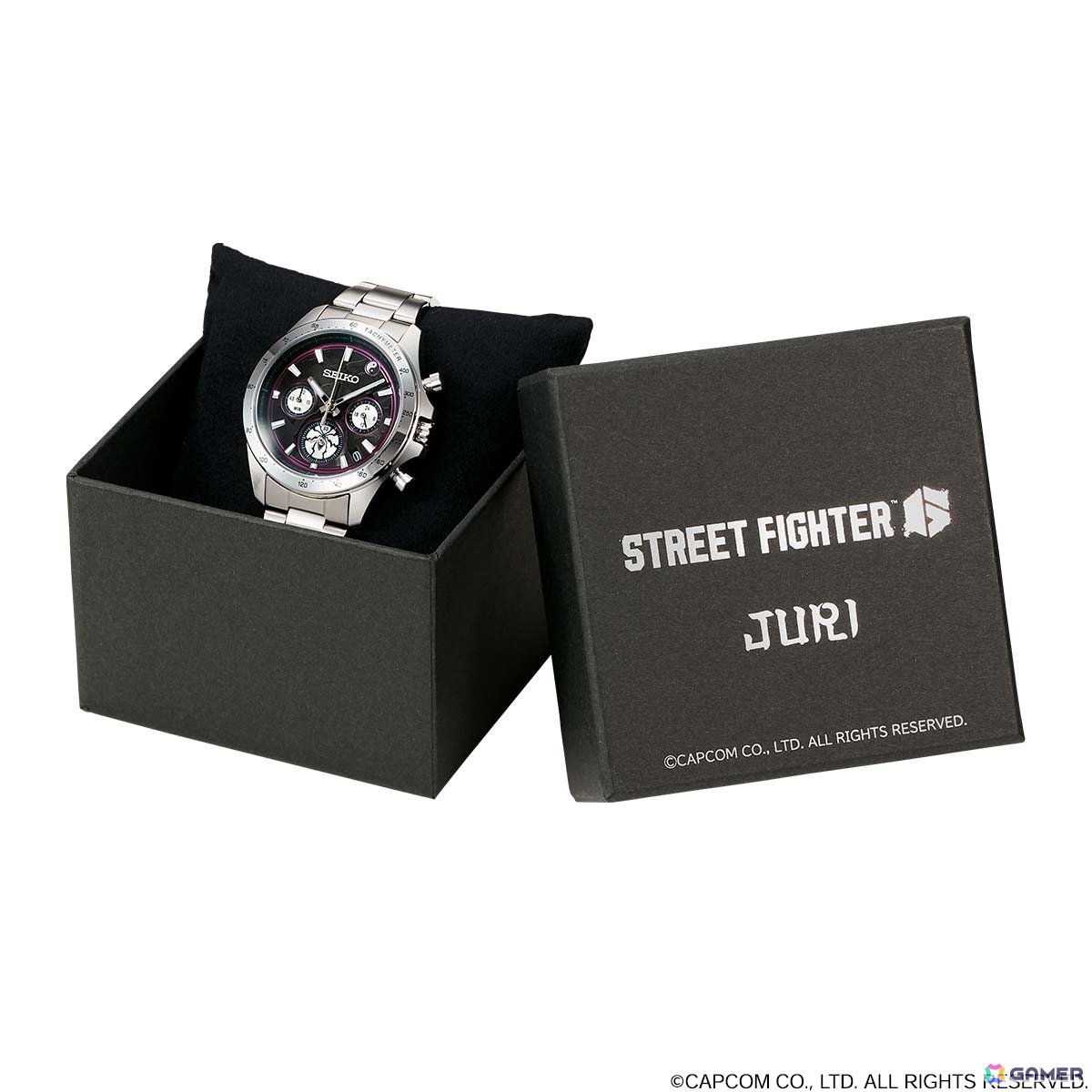 ストリートファイター6」とセイコーのコラボウオッチが販売開始！限定