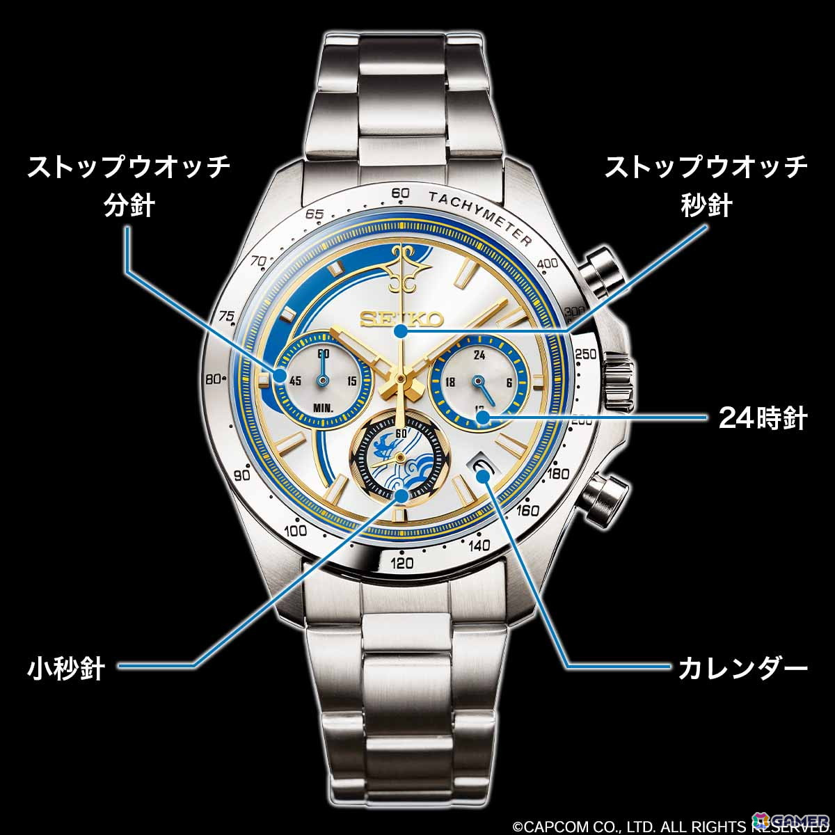 ストリートファイター6」とセイコーのコラボウオッチが販売開始！限定
