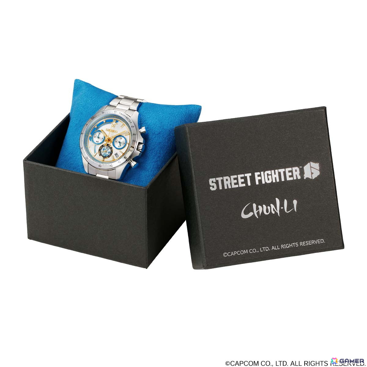ストリートファイター6」とセイコーのコラボウオッチが販売開始
