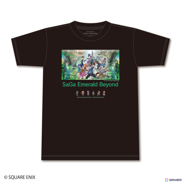 サガエメラルドビヨンド　Ameya's Cats! Tシャツ Lサイズ ロマンシング サガ リ・ユニバース」と「サガ エメラルド ビヨンド」の