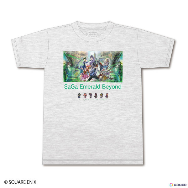 サガエメラルドビヨンドAmeya's Cats! Tシャツ Lサイズ