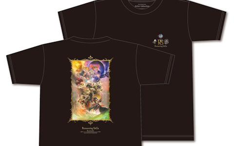 「ロマンシング サガ リ・ユニバース」と「サガ エメラルド ビヨンド」のアートTシャツが8月10日に発売！