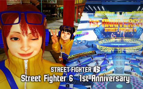 「スト6」にて「1st Anniversary」ファイティングパスが配信中！初のゲーム内SHOPセールなど1周年記念イベントも盛りだくさん