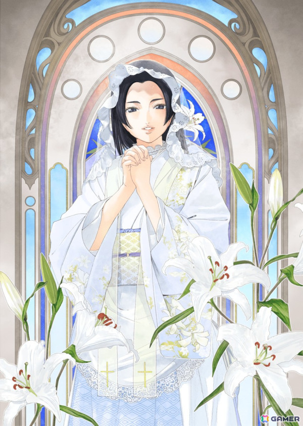「戦国IXA」に藤島康介氏による描き下ろし武将「細川ガラシャ」が登場！の画像2
