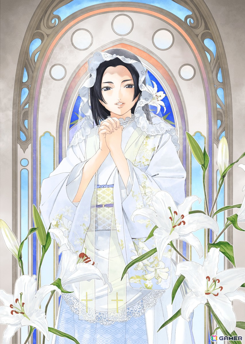 「戦国IXA」に藤島康介氏による描き下ろし武将「細川ガラシャ」が登場!の画像