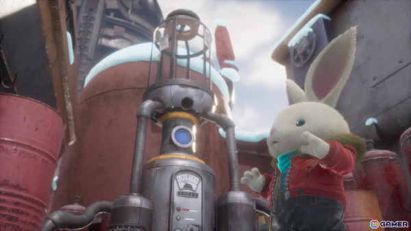 ウサギとロボが主人公の2.5Dサイドスクロールアクション「Rusty Rabbit」プレイレポート＆インタビュー！「兎」と書いて「ヒト」と読む異色の世界観の画像28