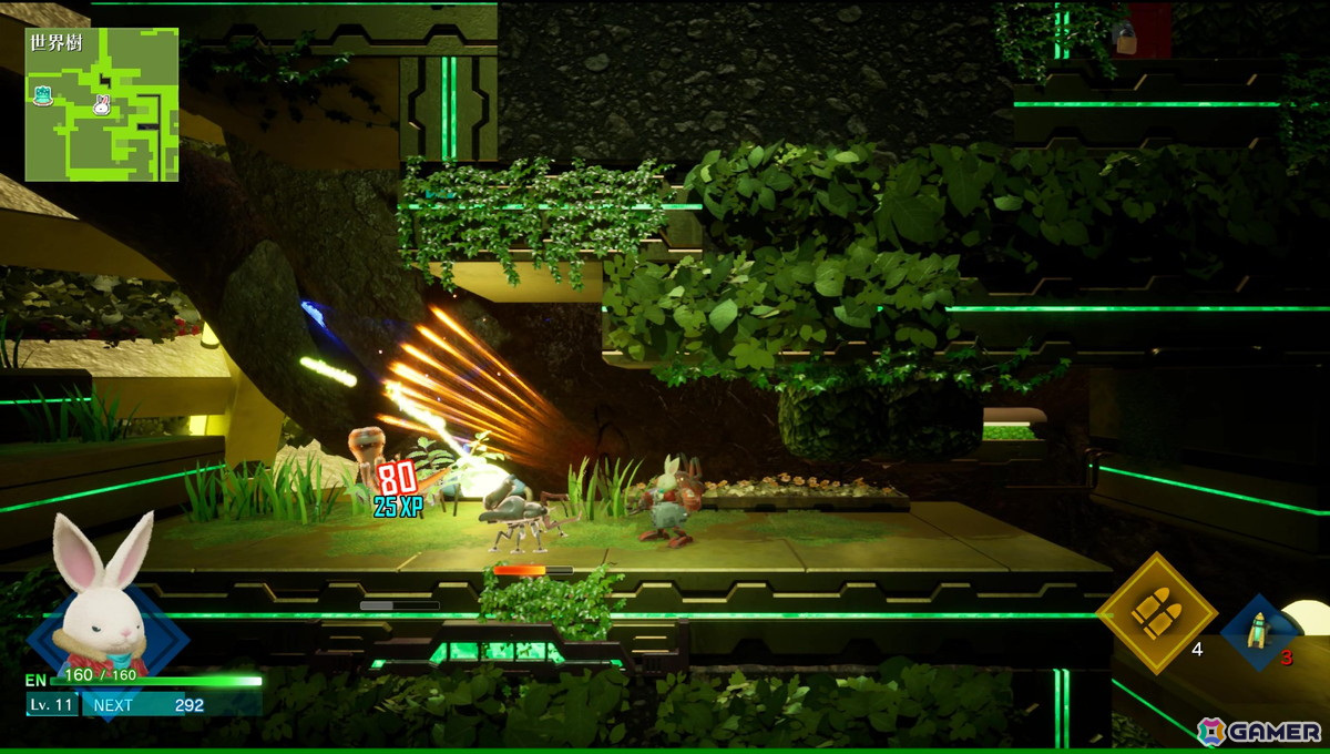 ウサギとロボが主人公の2.5Dサイドスクロールアクション「Rusty Rabbit」プレイレポート&インタビュー!「兎」と書いて「ヒト」と読む異色の世界観の画像