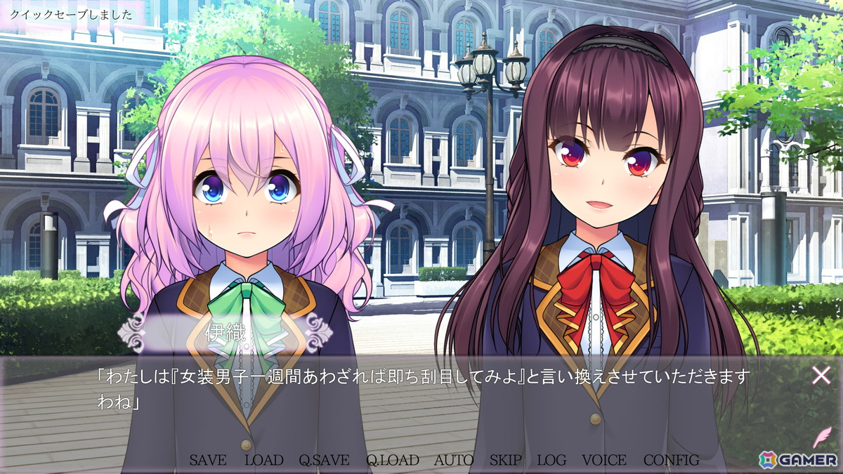 躍動する男の娘たちによる百合？の世界！アドベンチャーゲーム「女装百合畑」がSteamで6月10日に配信！の画像16